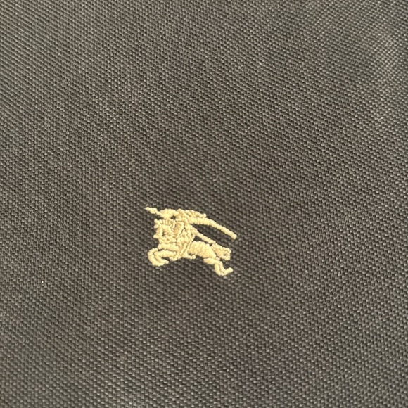 Men’s Burberry, XL black polo - Picture 3 of 4